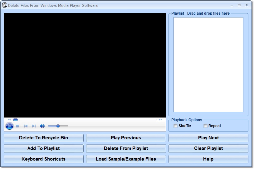 Delete Files From Windows Media Player Software