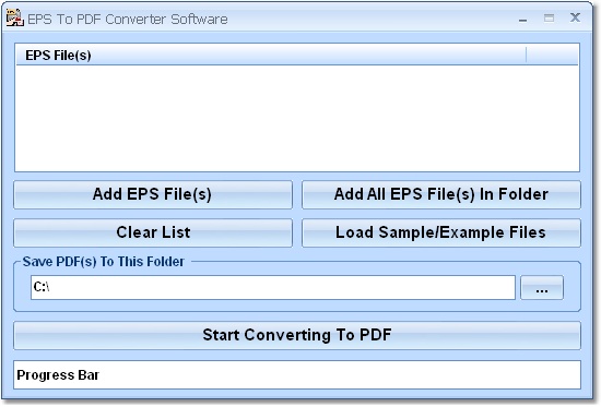 EPS To PDF Converter Software