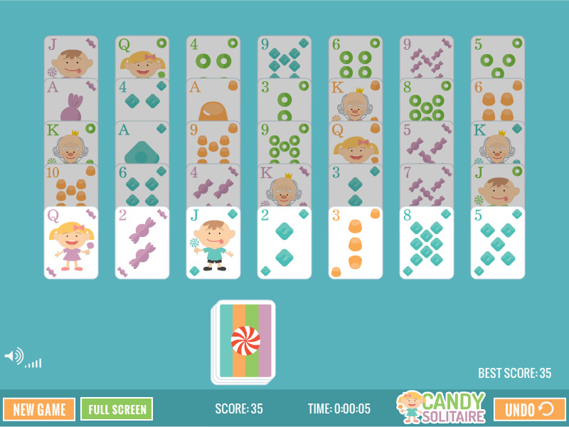 Candy Golf Solitaire
