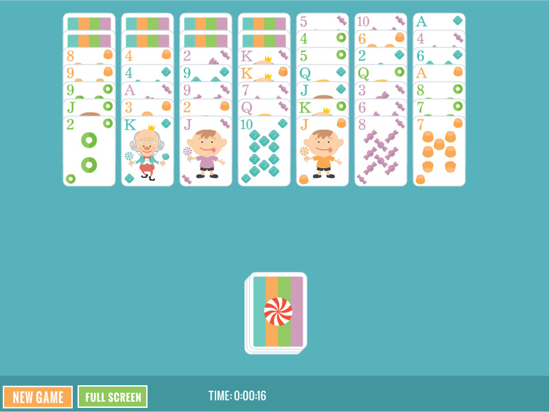 Candy Scorpion Solitaire