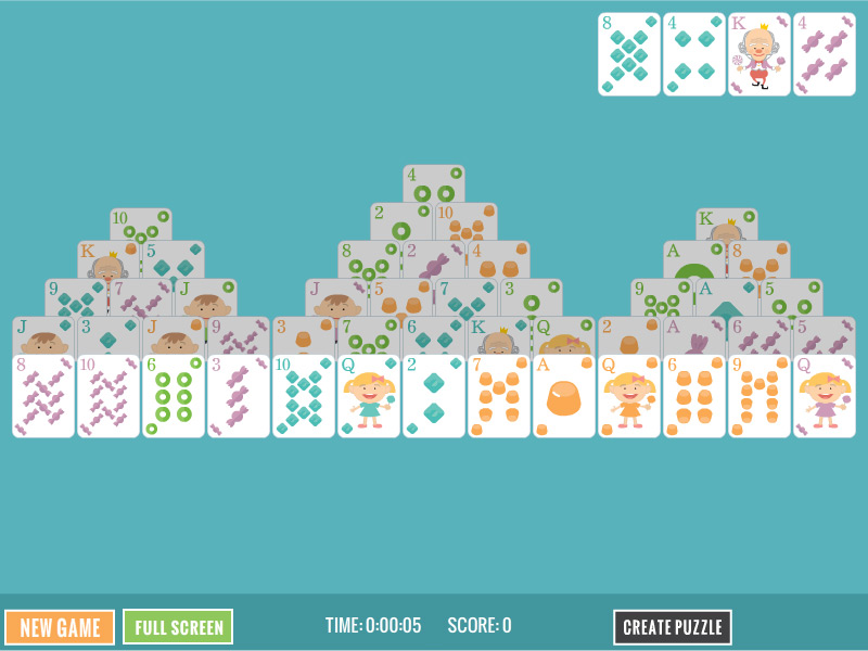 Candy Giza Solitaire