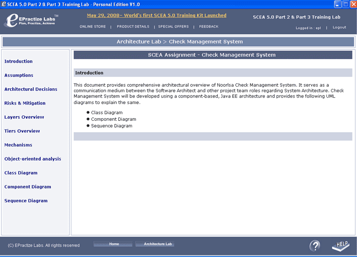 EPractize Labs SCEA 5 Part 2 and 3 Certification T