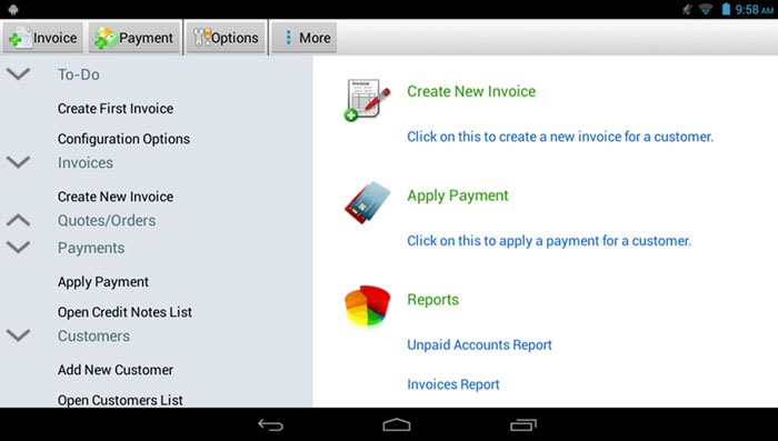 Express Invoice Professional Android App