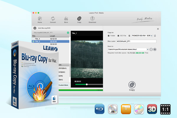 Leawo Blu-ray Copy for Mac