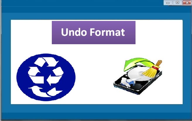 Undo Format