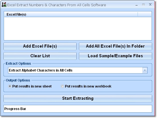 Excel Extract Numbers & Characters From All Cells 