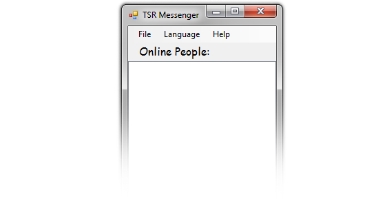 TSR LAN Messenger