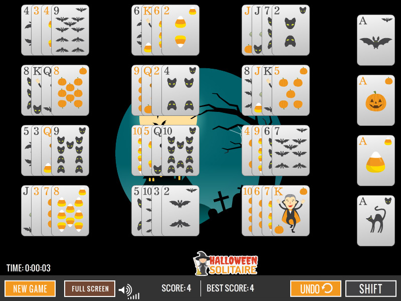 Halloween Cruel Solitaire