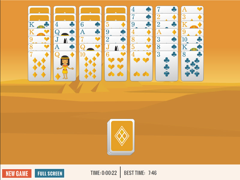 Egyptian Scorpion Solitaire