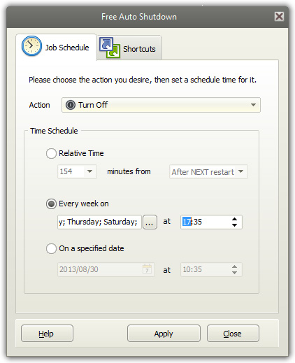 Free Auto Shutdown