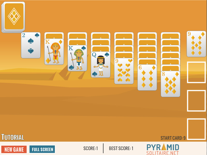 Egyptian Agnes Solitaire