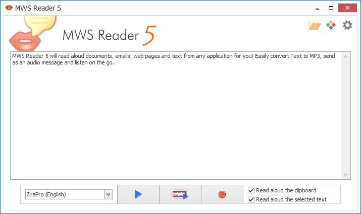 MWS Reader