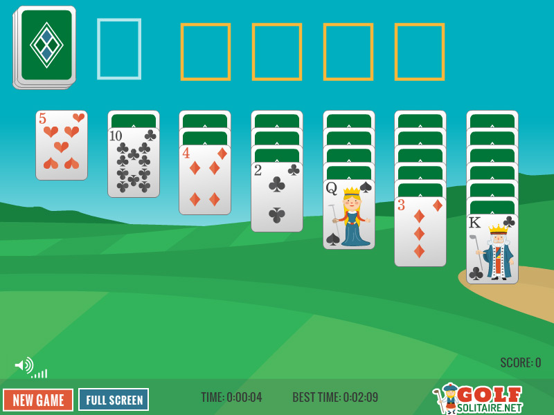 Golfer Klondike Solitaire