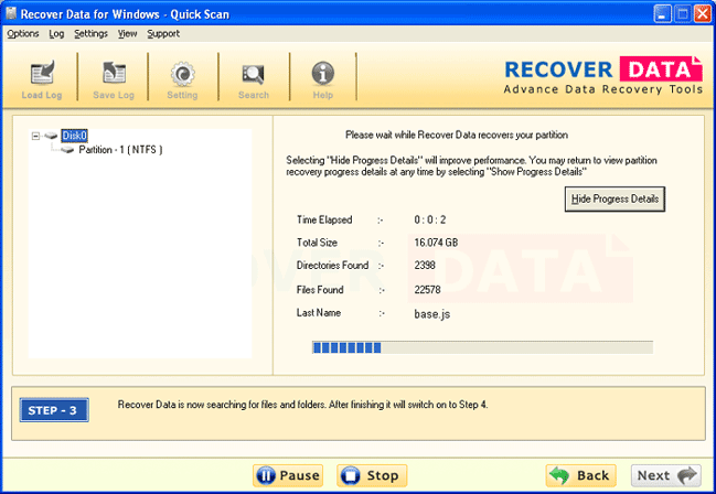 windows disk recovery 2013