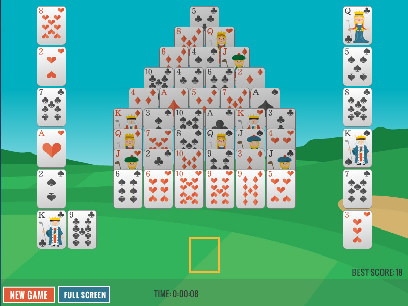 Golf Tall Tower Solitaire