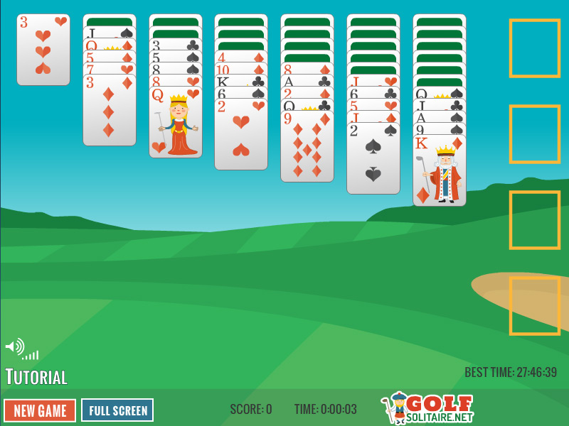 Golfer Yukon Solitaire
