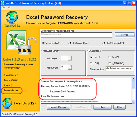 Excel Password Recovery Software