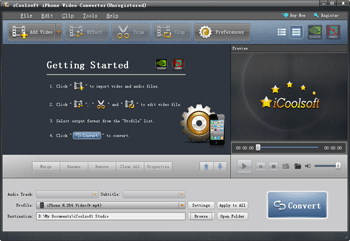 iCoolsoft iPhone Video Converter