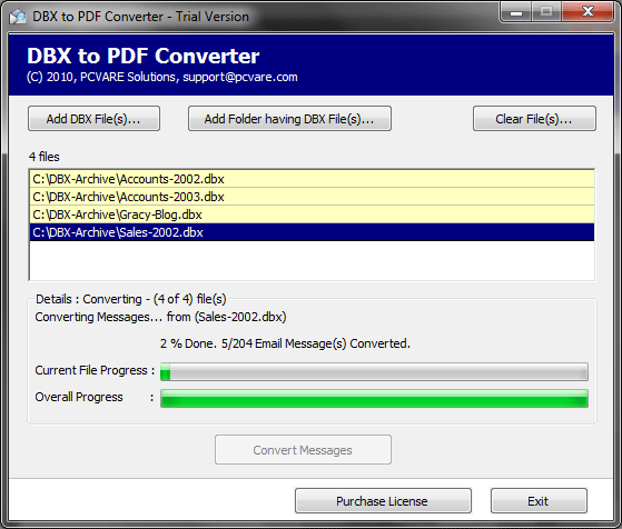 Convert Outlook Express Emails to PDF