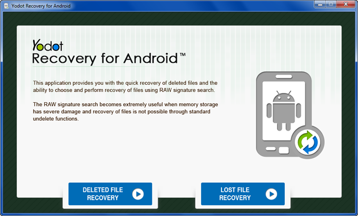 Yodot Recovery for Android
