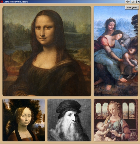 Leonardo da Vinci Jigsaw