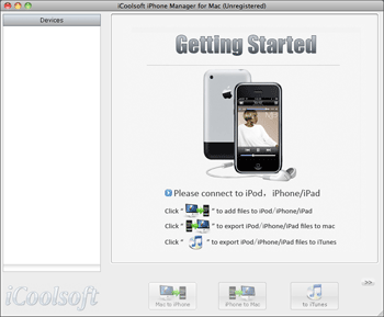 iCoolsoft iPhone Manager for Mac