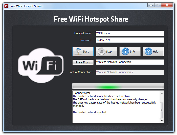 Free WiFi Hotspot Share