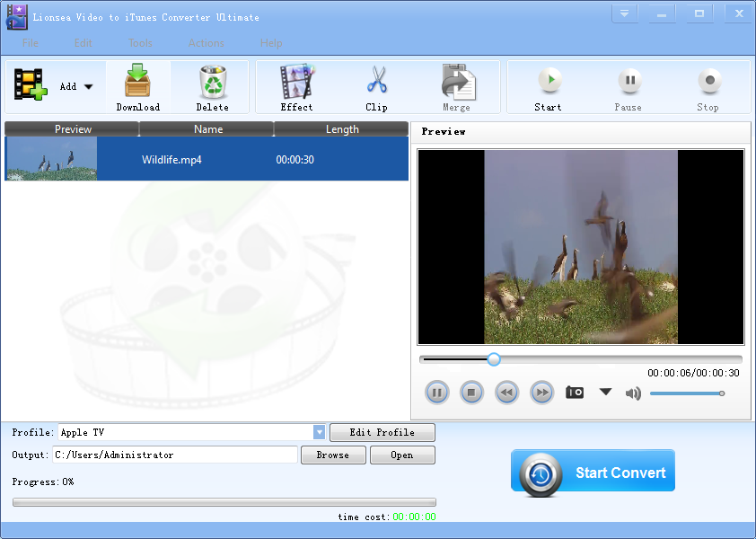 Lionsea Video To ITunes Converter Ultimate