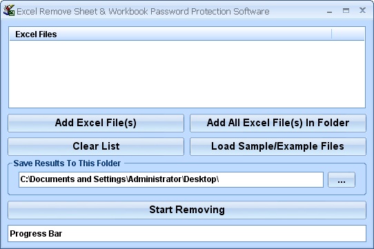 Excel Remove Sheet & Workbook Password Protection 