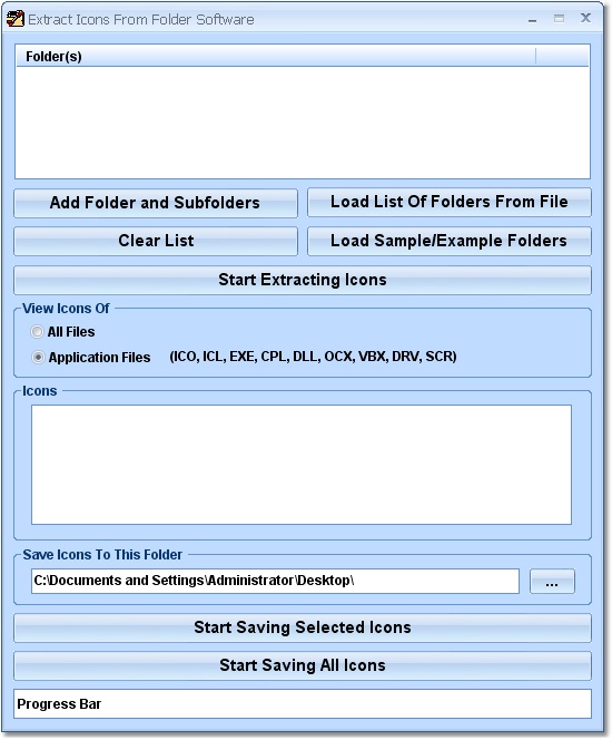 Extract Icons From Folder Software