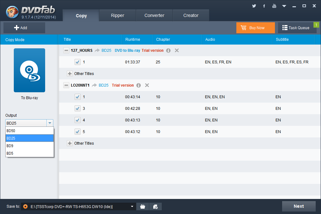 DVDFab DVD to Blu-ray Converter