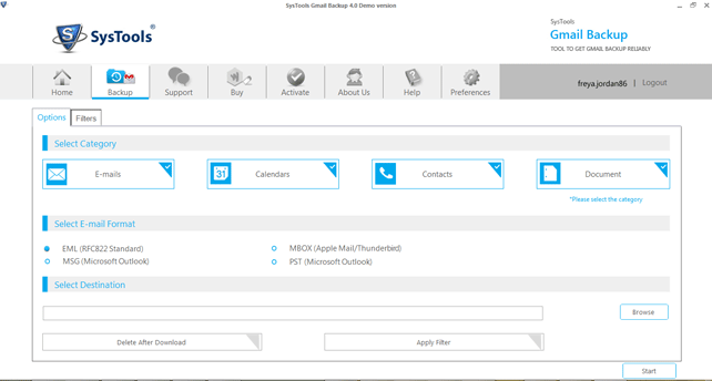 Gmail To Outlook PST