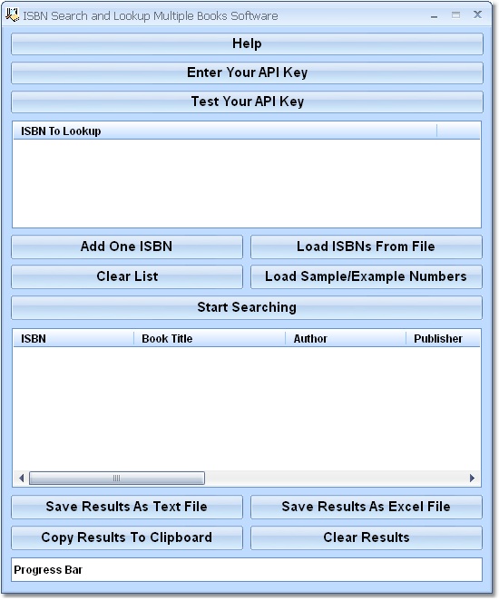 ISBN Search and Lookup Multiple Books Software