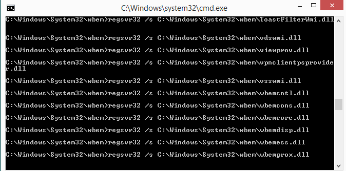 WMI Rebuilder