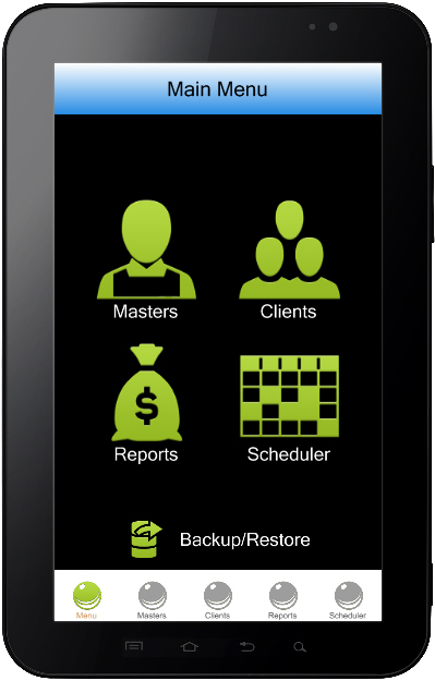 Repair Shop Calendar for Mobile
