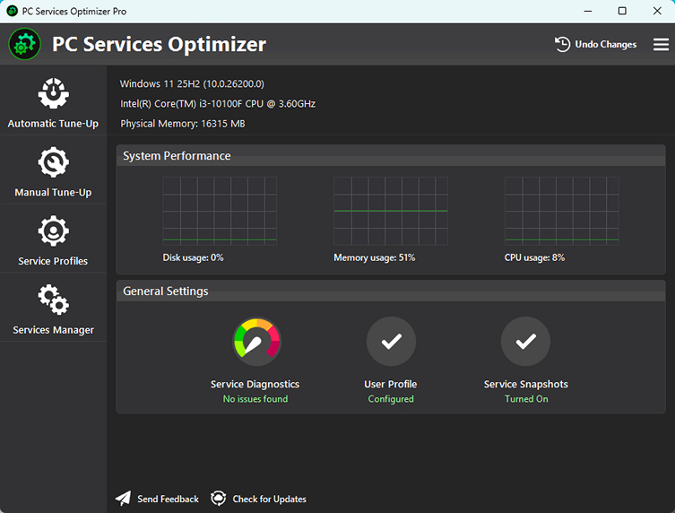 PC Services Optimizer
