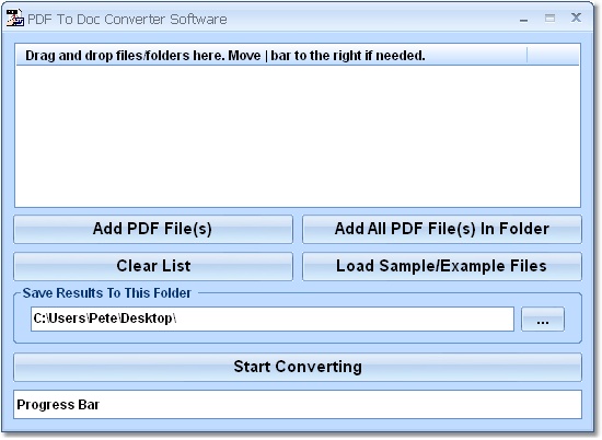 PDF To Doc Converter Software