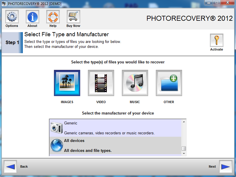 PHOTORECOVERY Standard 2014 for PC