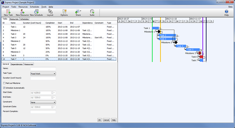 Express Project Free Project Manager