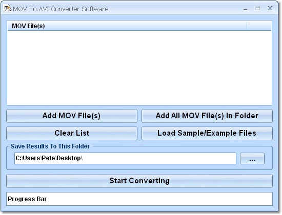 MOV To AVI Converter Software