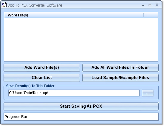 Doc To PCX Converter Software