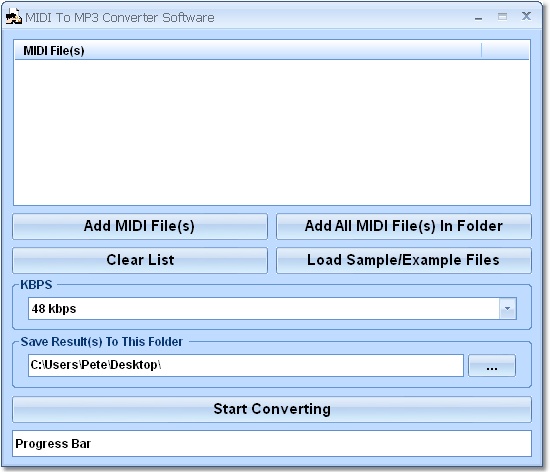 MIDI To MP3 Converter Software