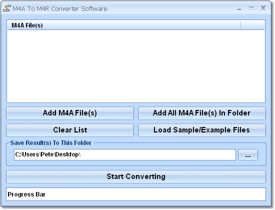 M4A To M4R Converter Software