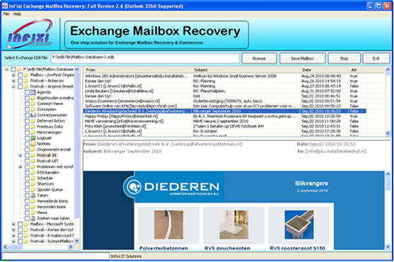 EDB Recovery Tool