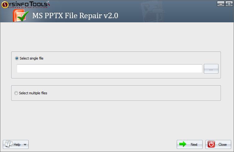 SysInfoTools MS PowerPoint PPTX Recovery