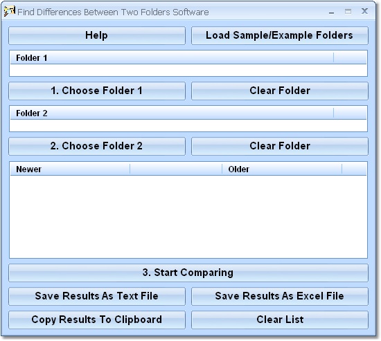 Find Differences Between Two Folders Software