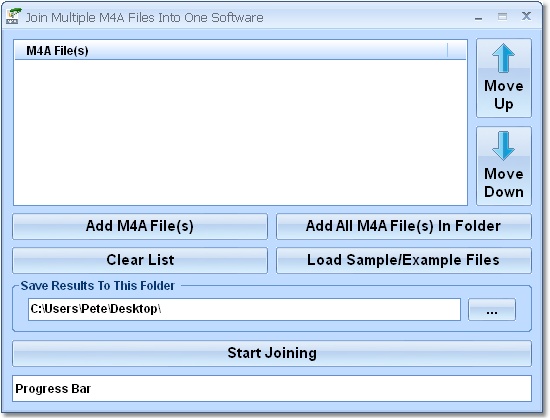 Join Multiple M4A Files Into One Software