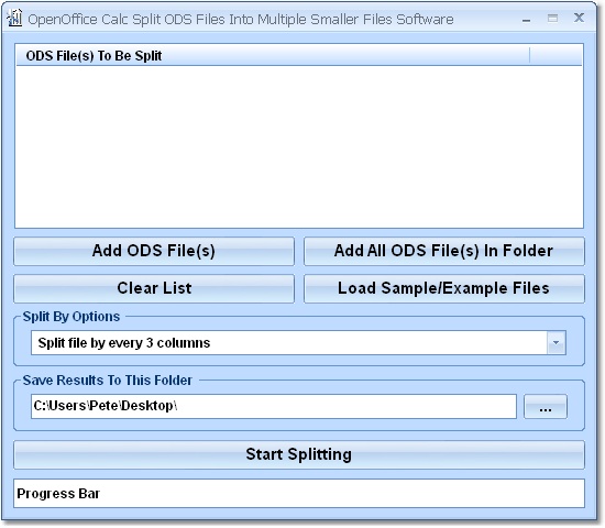 OpenOffice Calc Split Into Multiple Smaller Files 
