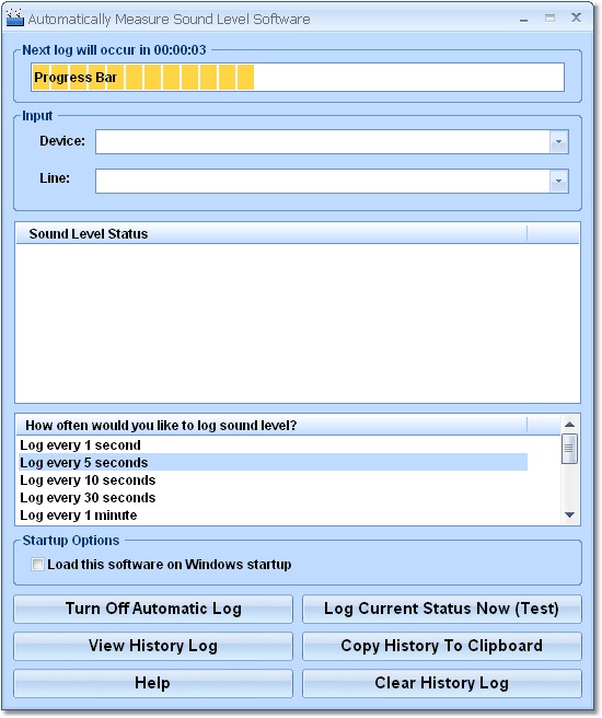 Automatically Measure Sound Level Software