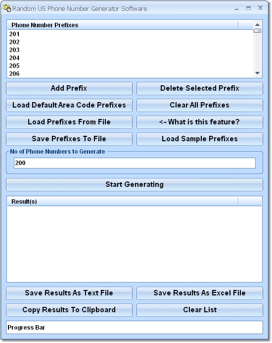 Random US Phone Number Generator Software
